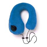 Review bucky T400FSA / Bucky Gusto PolyUrethane Inflatable Travel U-Pillow (PVC Free!) - Saphire (Blue)