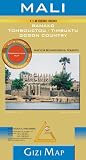 Mali (Africa) 1:2,000,000 Travel Map with Bamako and Timbuktu street plans GIZI