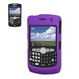 New Fashionable Perfect Fit Hard Protector Skin Cover Cell Phone Case for RIM Blackberry Curve 8350i Sprint,Nextel - Purple