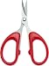SE 4.1/4 Fishing Line Scissor, Red Handle.