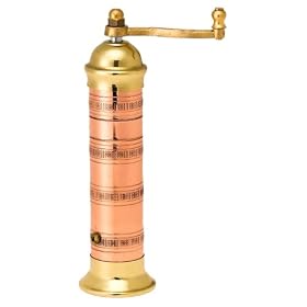 Pepper Mill Imports, Atlas 7 Copper and Brass Pepper Mill by Pepper Mill Imports, Inc.
