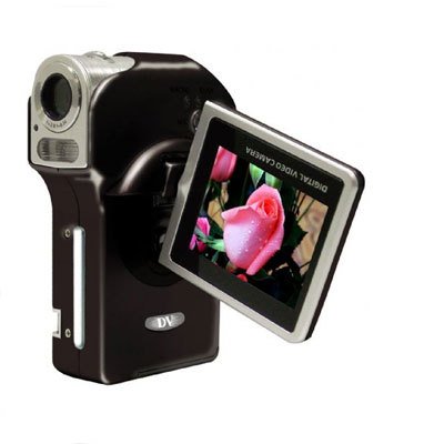 Isonic Snapbox DV51BK Camcorder with 5 Megapixel CMOS and 2 GIG SD CARD (Black)