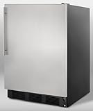 Summit Commercial Series: FF7BSSHV 5.5 cu. ft. Compact Refrigerator with Ad ....