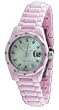 Oniss #ON601-L4 Women's Diamondte Collection Pink Ceramic Watch