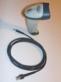 LS2208 Barcode Scanner LS2208-1AZU0100ZR White Scanner with USB Cable (No Stand)