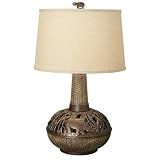 Pacific Coast Lighting Heart of Africa Table Lamp in Brown