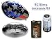 Mach Airship Accessory Bundle Incl Blimp & Saucer Balloons, 3V & 9V Battery