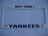 NEW YORK YANKEES Team Logo PLASTIC LICENSE PLATE FRAME