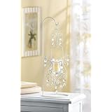 Vintage Romantic Crystal Drop Candleholder
