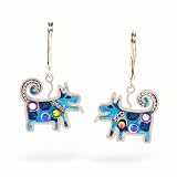 Blue Dog Earrings from the Artazia Collection #334BL NE