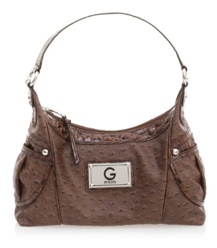 G by GUESS Zebrano Top Zip