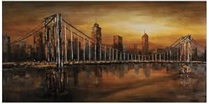 Ren-Wil City Lights Oil-Painting