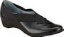 Clarks Womens Geneva Black Leather - 6 B(M) US