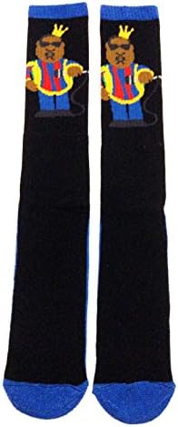 Black East Side Biggie Ugly Sweater Crew Socks