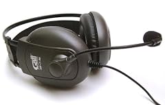 Microphone Headset: Closed Ear Monitors with Microphone suitable for Skype, MSN etc