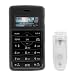  : Solid Black Rubberized Snap On Case with Clip For Verizon LG VX9100 ENV2 Cell phone