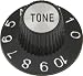 Fender 72 Telecaster Skirted Black Tone Knob