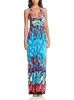 Aftershock Vestido Largo (Azul)