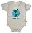 Peas on Earth - Certified Organic Cotton Baby Bodysuit, 3 - 6 Months