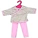 AOFUL 16 Inches Bitty Baby Doll's Clothes