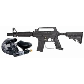 Tippmann US Army Paintball Alpha Black Tactical Edition Powerpack