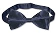 BIAGIO SILK BOWTIE Solid NAVY BLUE Color Men's Bow Tie for Tuxedo or Suit