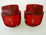 IMAGE OF (2) 1953 - 1956 Ford Truck LED Stop Turn Tail Lights / 1954 1955 / License LED