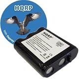 HQRP Phone Battery for Panasonic KX-TG2970B KX-TG5100 KX-TG5100M KX-TG5110M KX-TGA270S KX-TGA273S KX-TGA510M Cordless Telephone plus Coaster