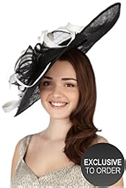 Faux Feather & Swirl Mesh Disc Headband