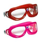 Aqua Sphere KIDS Seal 2 Pack Swim Goggles - ClearLens w/Cherry & Pink Frames