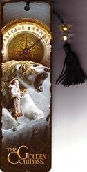 The Golden Compass Lyra with Polar Bear bookmark with tassel