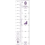Marti Michell Log Cabin Ruler, 1-Inch to 2-Inch