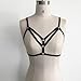 Mallcat Bandage Alluring Harness Elastic Cage Bra Strappy Hollow Out Bustier