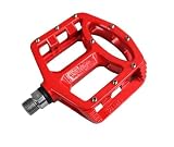 WELLGO BMX MTB Mountain Bike Magnesium Pedals Red