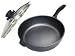 Swiss Diamond Cast-Aluminum Nonstick 3.2 Quart Saute Pan with Lid