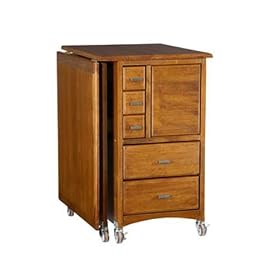 Wood Sewing and Craft Table