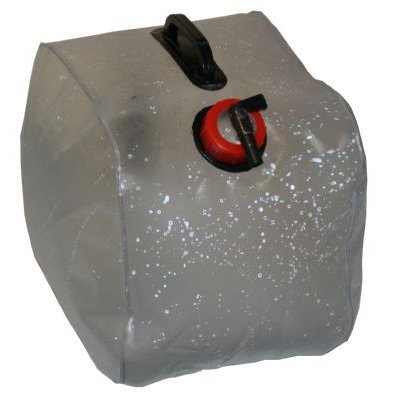 10T WABO PVC - flexibler 20 L Wasserkanister mit Zapfhahn || 2 Tragegriffe