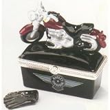 Harley-Davidson Fatboy Motorcycle PHB w mini gloves by Harley-Davidson