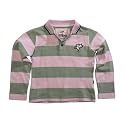 Puffa Junior Beech Long Sleeve Polo Shirt Blossom 7/8 years