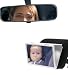 Extra Large Baby on Board Shatterproof Mirror with Wide-Angle Viewing