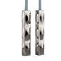 Nambe Relief 12-Inch Candlestick, Pair