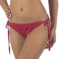 Bikini Love: Ashely Paige Knit Watermelon Bottom - Really Red