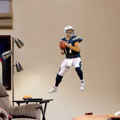 Fathead NFL San Diego Chargers Philip Rivers Junior Wall Graphic