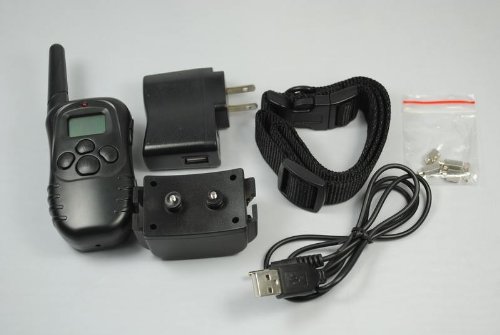 Rechargeable LCD digital remote control electric shock devices discipline