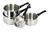 Eastar - Série 4 Casseroles - Inox - Diam: 14 cm / 20 cm
