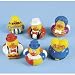 One Dozen (12) Circus/Carnival Rubber Duck Party Favors