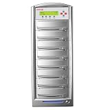 Vinpower Digital Inc. Xerox 7 Target 24x DVD CD Disc Duplicator Tower with Hard Drive + USB Support CopyProtection M-Disc - D107 (Silver)