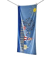 Pier Print Beach Towel