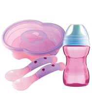 MAM feeding set - pink