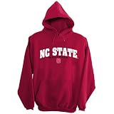 Cadre Athletic NC St. Wolfpack Embroidered Felt Hooded Sweatshirt